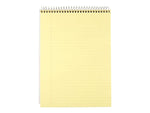 Cambridge Steno Pad, 8.5" x 11", Wide Ruled, Blue, 70 Sheets/Pad (MEA59880)