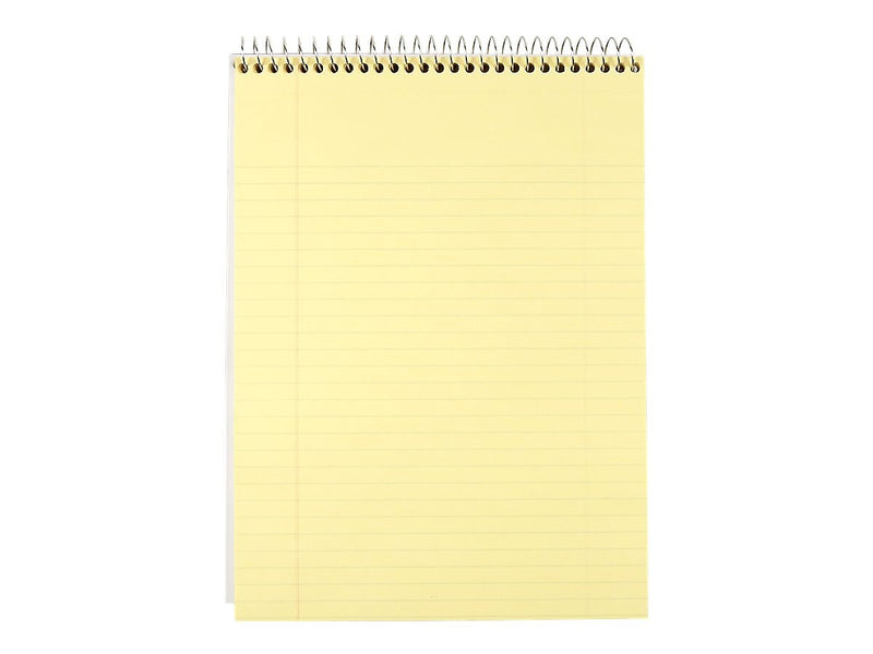 Cambridge Steno Pad, 8.5" x 11", Wide Ruled, Blue, 70 Sheets/Pad (MEA59880)