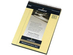 Cambridge Steno Pad, 8.5" x 11", Wide Ruled, Blue, 70 Sheets/Pad (MEA59880)