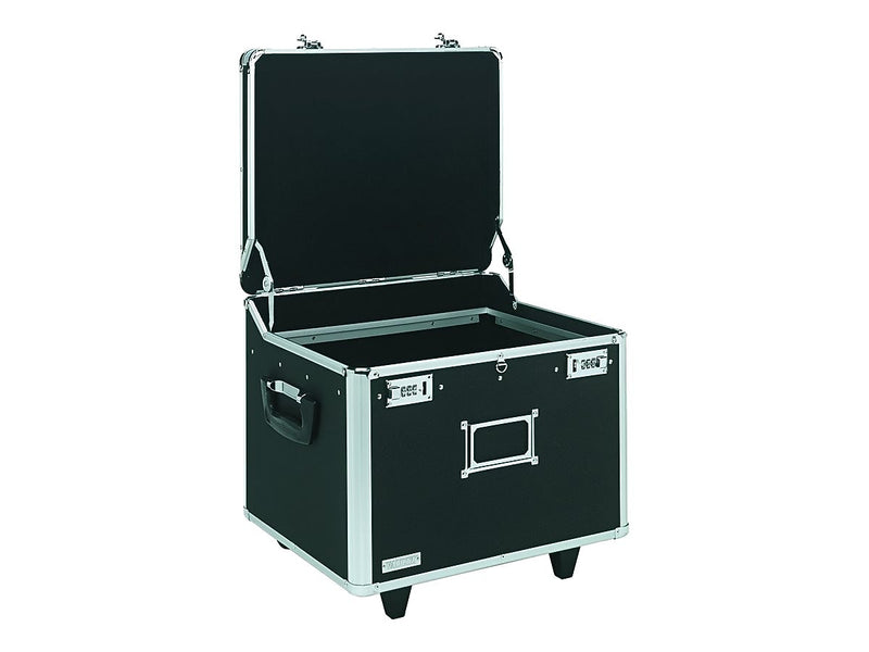 Vaultz Locking Mobile Chest, Letter/Legal Size, Black (VZ01270)
