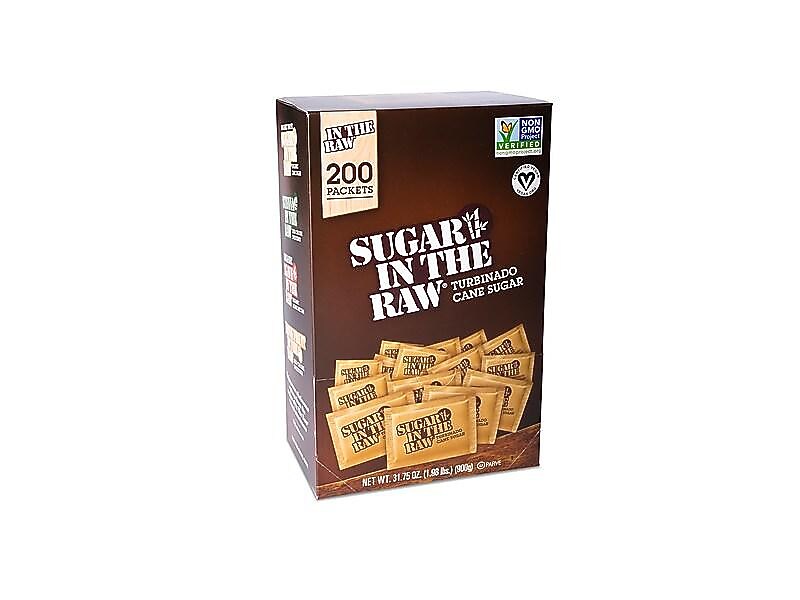 Sugar In The Raw Sugar Packets, 200/Box (50319)