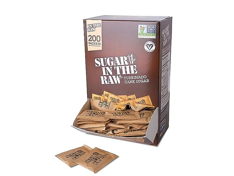 Sugar In The Raw Sugar Packets, 200/Box (50319)