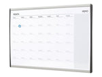 Quartet Arc Magnetic Painted Steel Calendar Whiteboard, Aluminum Frame, 2.5' x 1.5' (ARCCP3018)