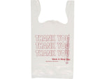 Interplast 21"H x 11.5"W Shopping Bags, White, 900/Carton (THW1VAL)