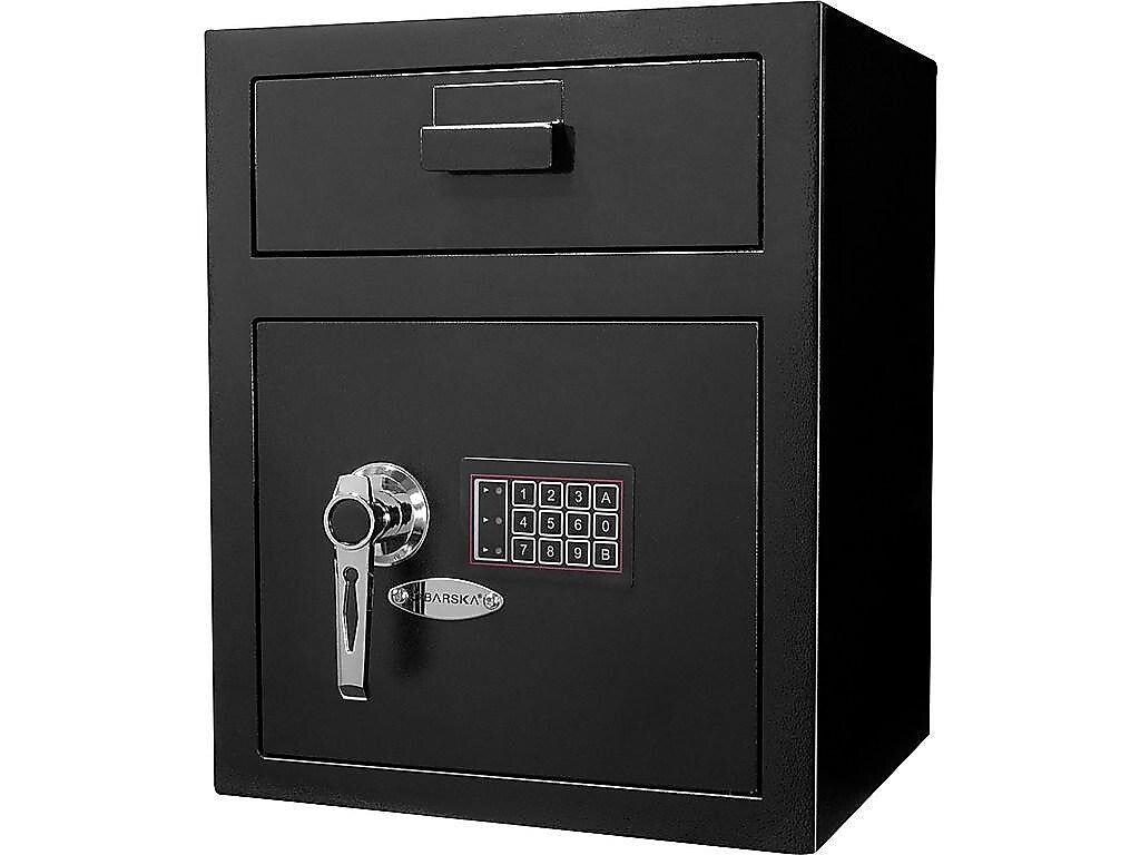 Barska Steel Depository Safe with Keypad Lock, 1.1 Cu. Ft. (AX11930)