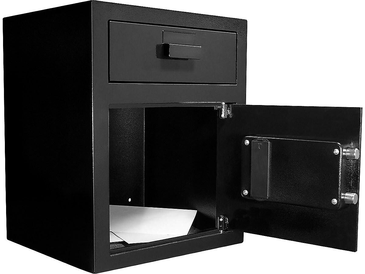 Barska Steel Depository Safe with Keypad Lock, 1.1 Cu. Ft. (AX11930)