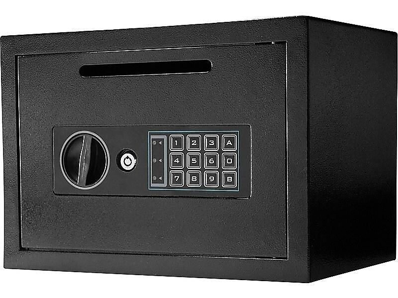 Barska Steel Depository Safe with Keypad Lock, 0.57 Cu. Ft. (AX11934)