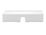Poppin Non-Adjustable Monitor Riser, White (102092)