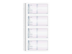 Adams 2-Part Petty Cash Carbonless Receipts Book, 2.75" x 5", 200 Forms/Book (ABF SC1156)