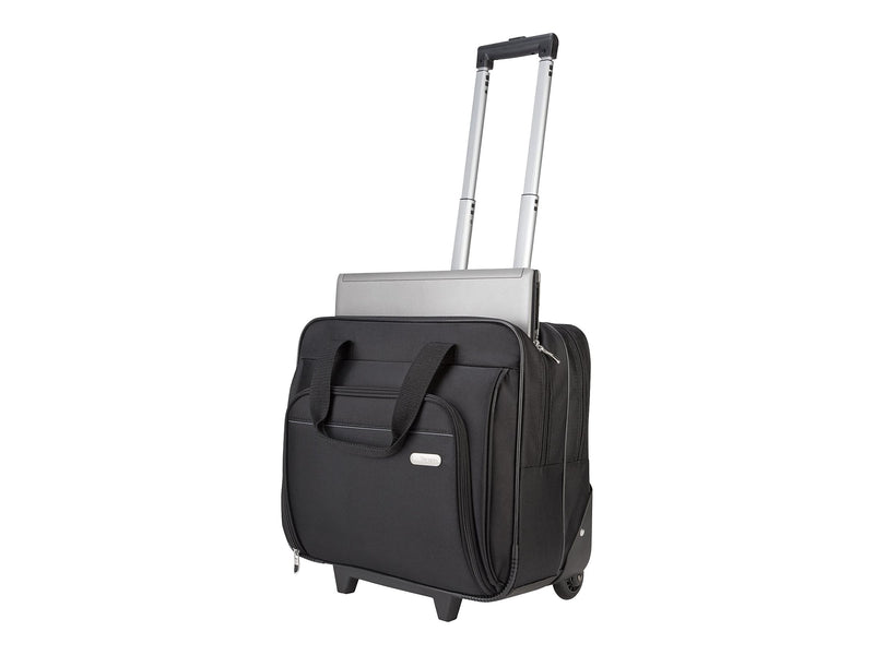 Targus Laptop Rolling Briefcase, Black Polyester (TBR003US)