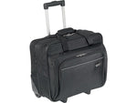 Targus Laptop Rolling Briefcase, Black Polyester (TBR003US)