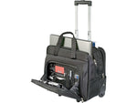 Targus Laptop Rolling Briefcase, Black Polyester (TBR003US)
