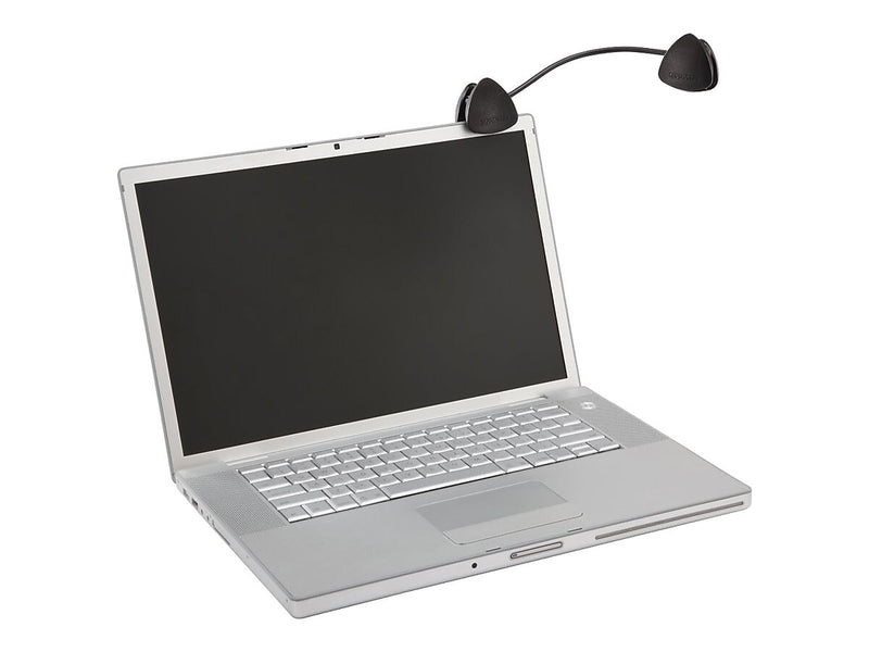 Kensington FlexClip Plastic Document Holder Mount with Clip, Black (K62081BF)