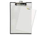 Baumgarten's Plastic Clipboard, Clear (BAUTA1611)