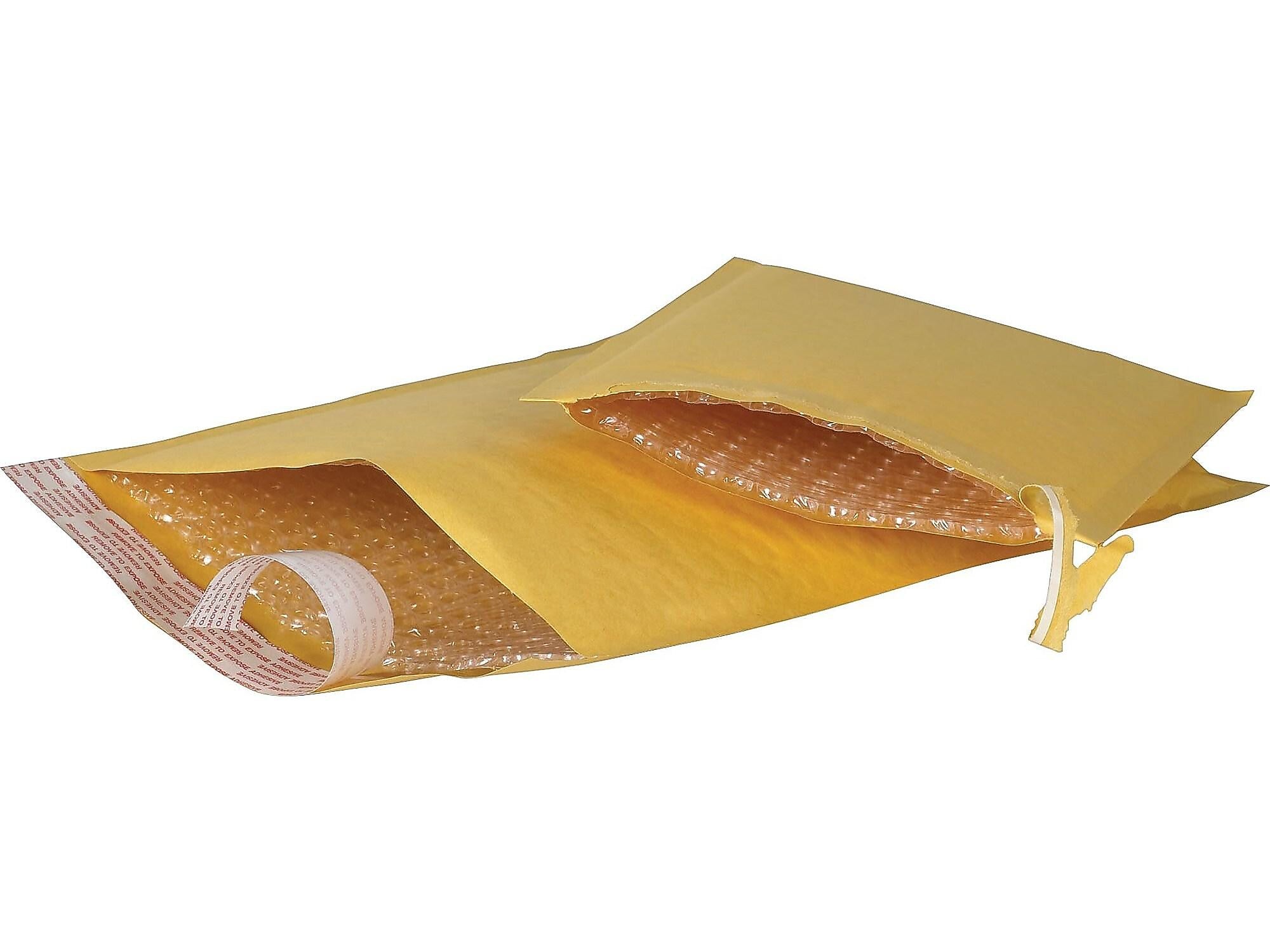 8.5"W x 12"L Peel & Seal Bubble Mailers, #2, 25/Carton (B855SSTT25PK)
