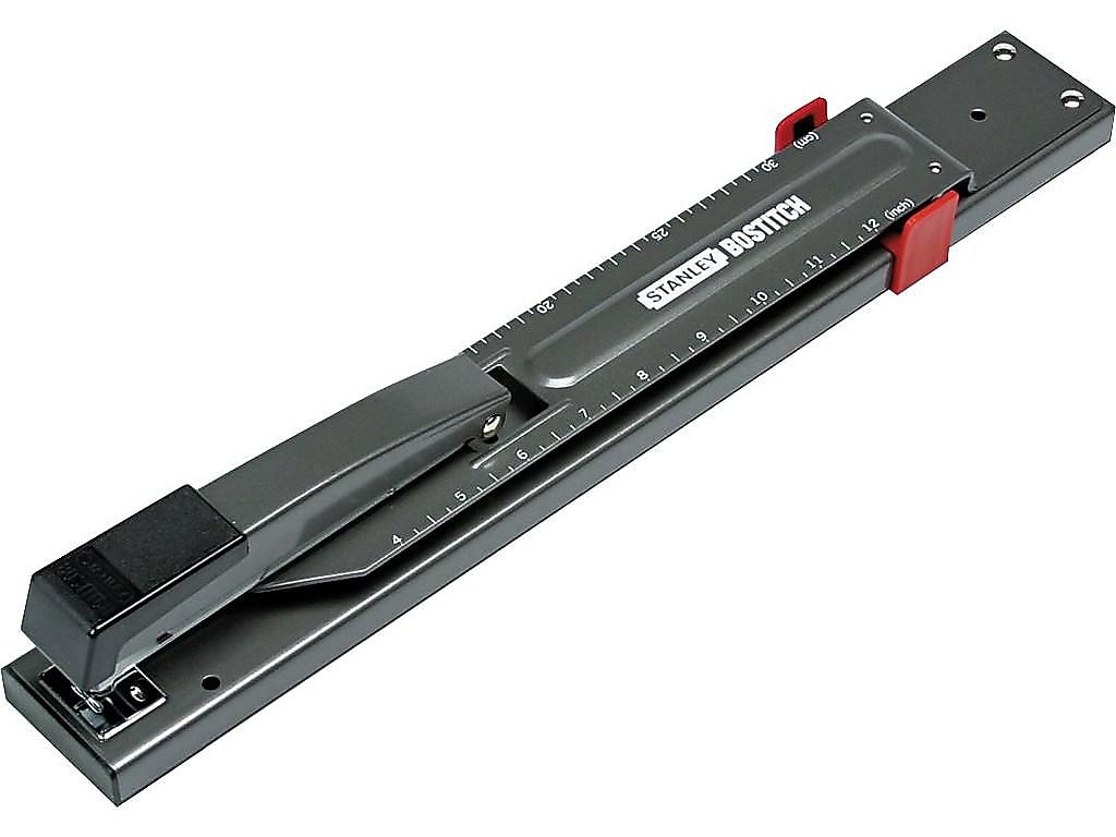 Bostitch Long Reach Stapler, Full-Strip Capacity, Black (B440LR)