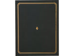 Gartner Studios Certificate Holders, 8.5" x 11", Black/Gold, 6/Pack (35003)