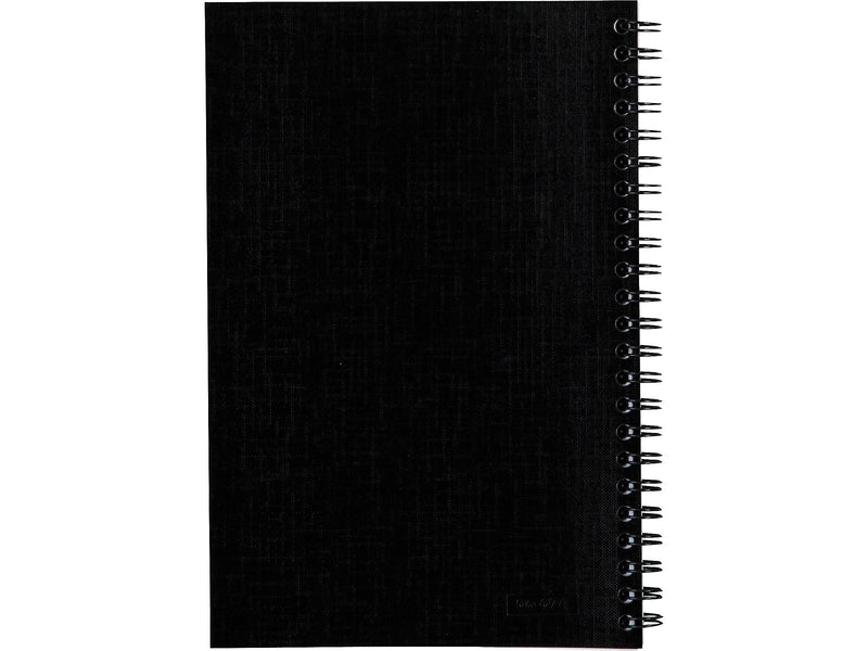 Cambridge 1-Subject Notebooks, 5" x 8", Wide Ruled, 80 Sheets, Black (06074)