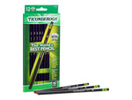 Ticonderoga The World's Best Pencil Wooden Pencil, 0.7mm, #2 Soft Lead, Dozen (13913/13953)
