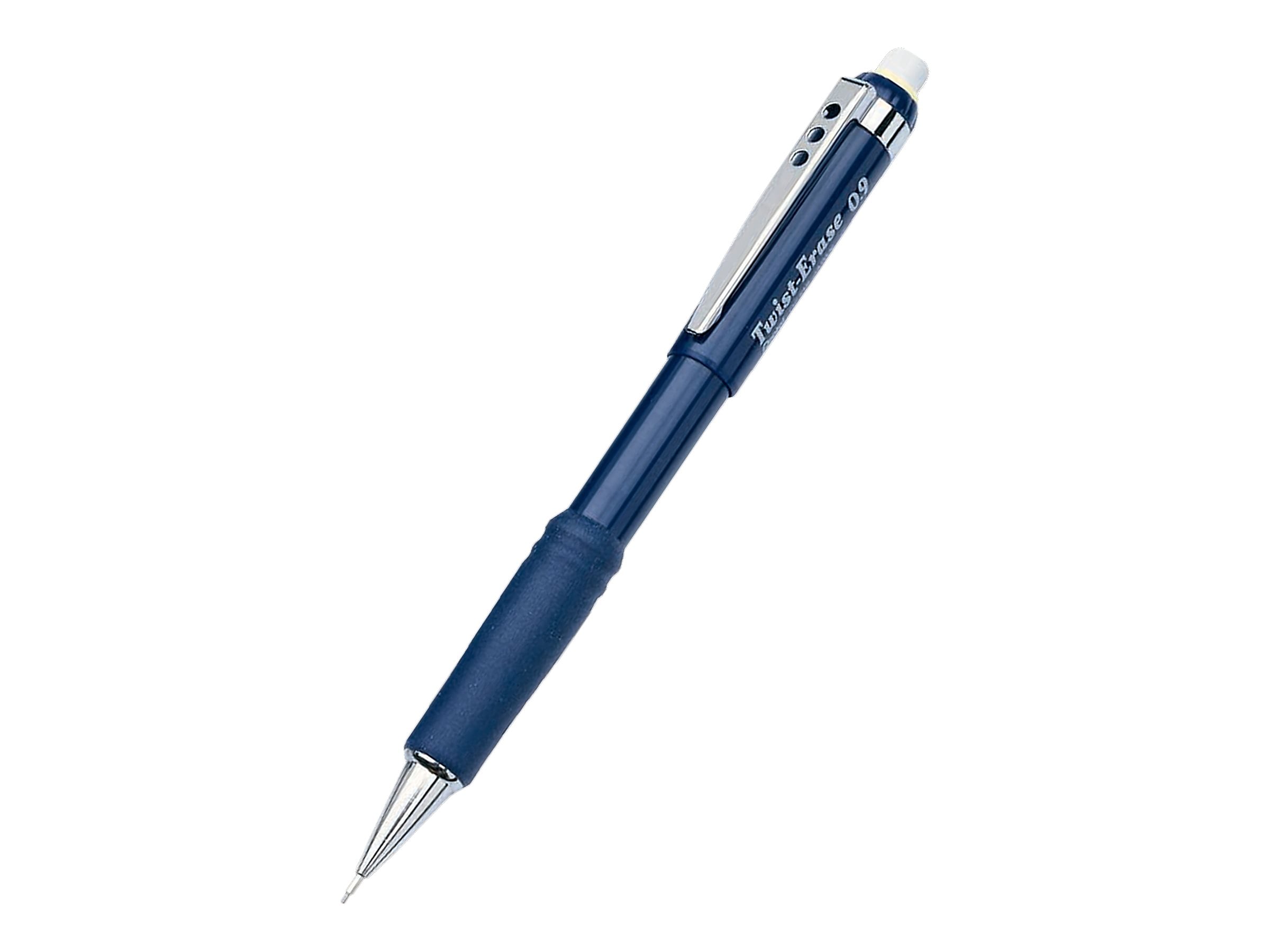 Pentel Twist-Erase III Mechanical Pencil, 0.9mm, #2 Soft Lead (QE519C)