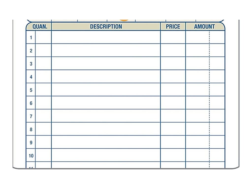 Adams 2-Part Carbonless Sales Orders, 4.19"W x 7.19"L, 50 Sets/Book, 3 (DC4705-3)