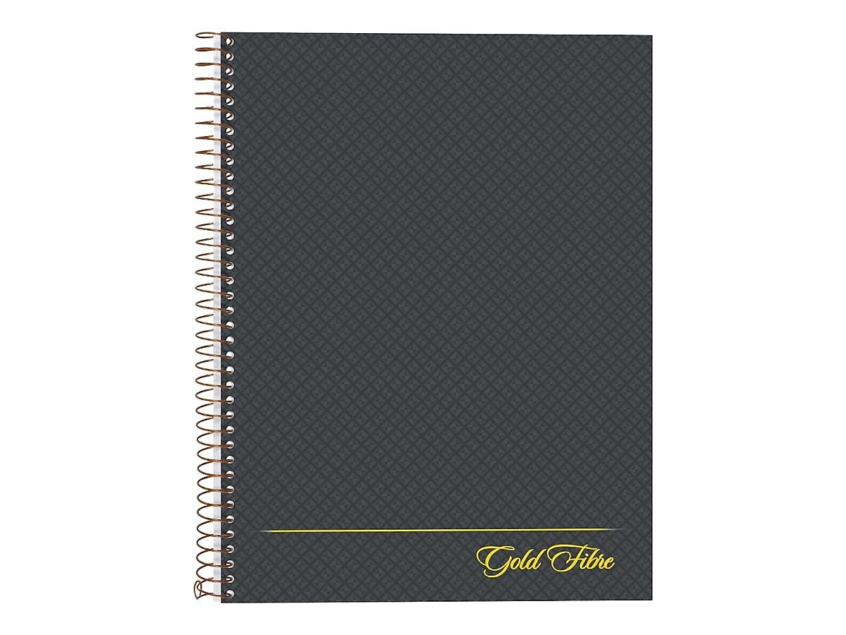 Ampad Gold Fiber 1-Subject Professional Notebook, 7.25" x 9.5", Cornell, 84 Sheets (20-817)
