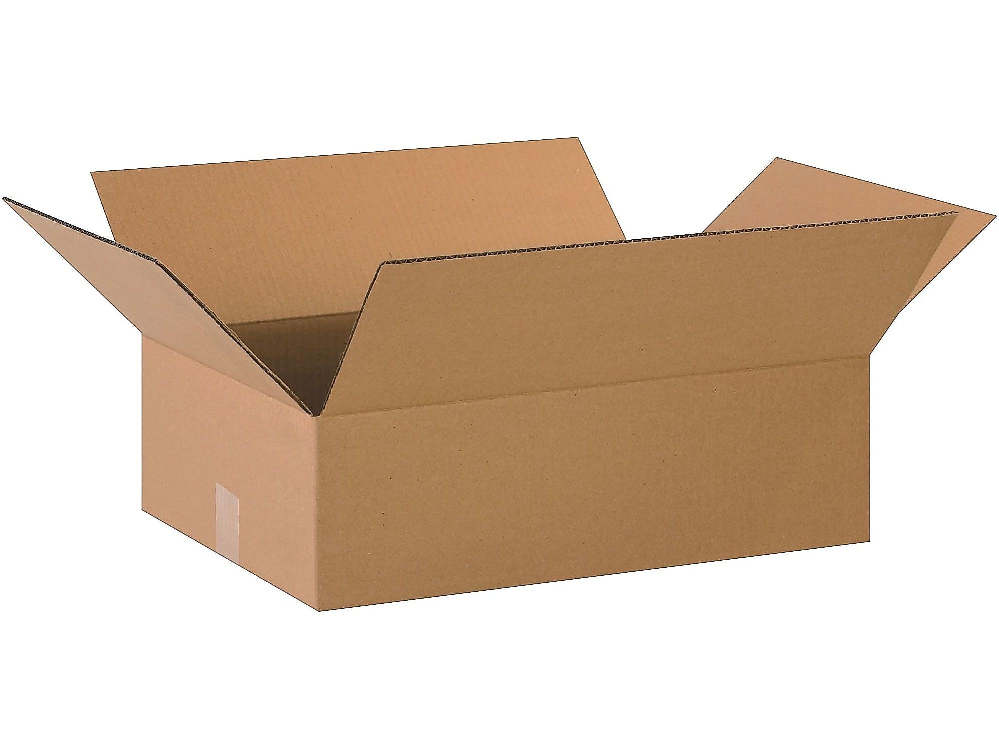 20" x 14" x 6", 32 ECT, Shipping Boxes, 25/Bundle (CW57294)