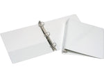 AbilityOne Skilcraft 1 1/2" 3-Ring View Binders, White (7510015194381)