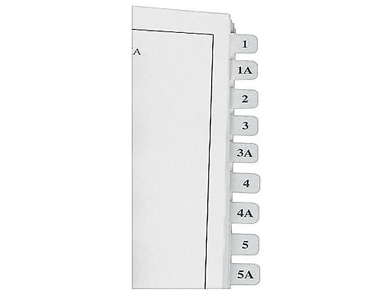 Redi-Tag Laser Tabs, White, 0.44" Wide, 180/Pack (33001)
