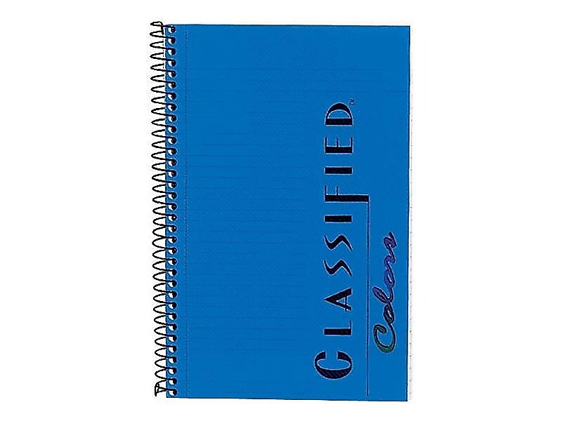 TOPS 1-Subject Notebooks, 5.5" x 8.5", Narrow Ruled, 100 Sheets, Blue (73506)