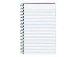 TOPS 1-Subject Notebooks, 5.5" x 8.5", Narrow Ruled, 100 Sheets, Blue (73506)