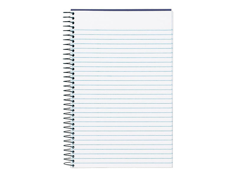 TOPS 1-Subject Notebooks, 5.5" x 8.5", Narrow Ruled, 100 Sheets, Blue (73506)