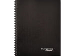 Cambridge 1-Subject Professional Notebooks, 8.88" x 11", Wide Ruled, 80 Sheets, Black (06132)