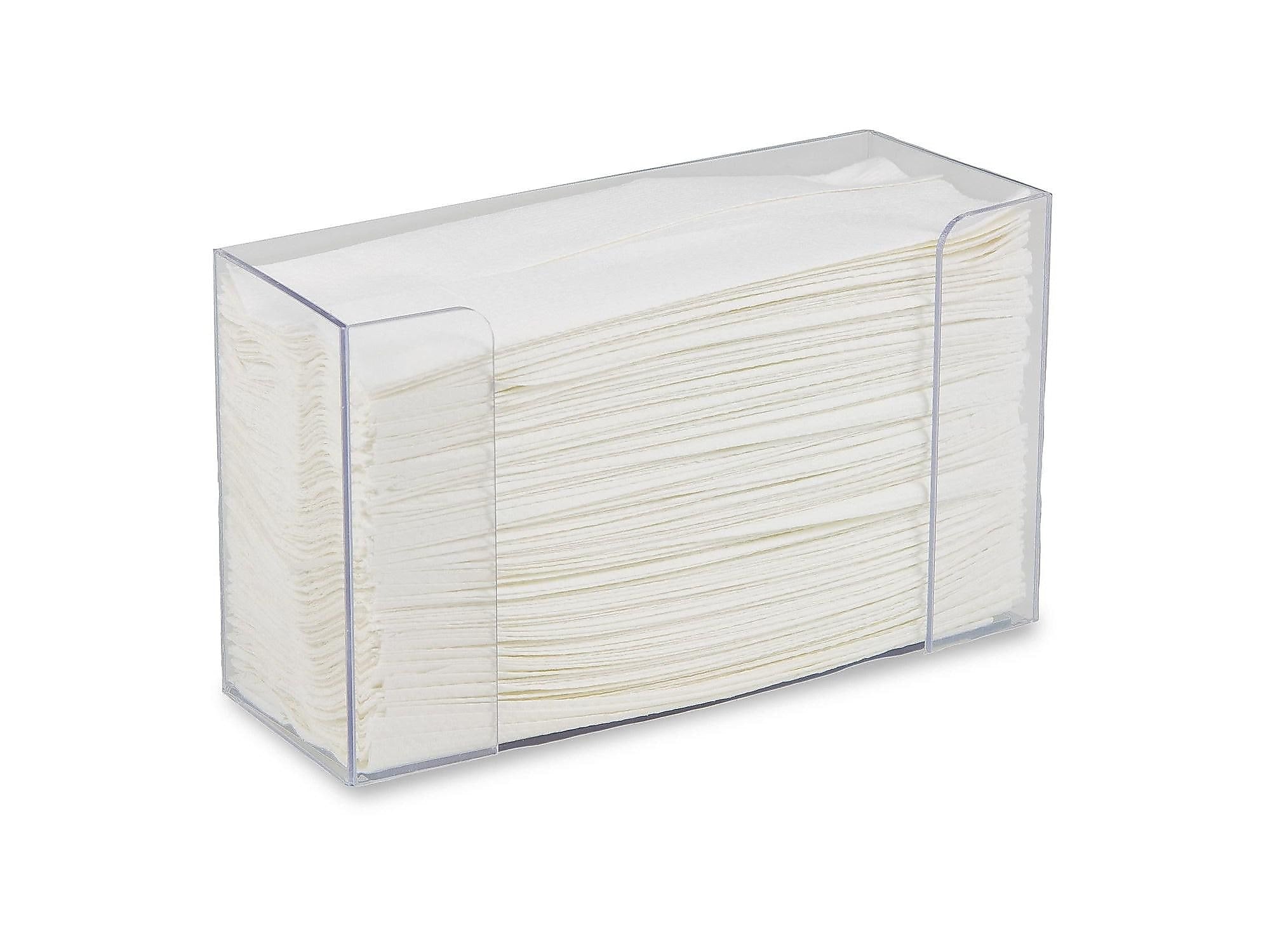 Medical Arts Press Professional Folded Paper Towel Dispenser, Clear (CMTD061888)