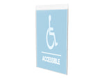 Deflecto Image Document Holder, 11" x 17", Vertical, Wall Mounted, Clear Plastic (DEF68001)