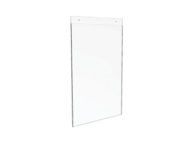 Deflecto Image Document Holder, 11" x 17", Vertical, Wall Mounted, Clear Plastic (DEF68001)