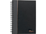 TOPS Royale Professional Notebooks, 5.88" x 8.25", College Ruled, 96 Sheets, Black (25330)