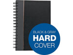 TOPS Royale Professional Notebooks, 5.88" x 8.25", College Ruled, 96 Sheets, Black (25330)