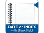 TOPS Royale Professional Notebooks, 5.88" x 8.25", College Ruled, 96 Sheets, Black (25330)
