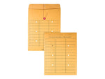Quality Park Kraft Button & String Inter-Departmental Envelope 10" x 13", Brown, 100/Box (QUA63562)