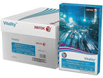 Xerox Vitality 8.5" x 14" Multipurpose Paper, 20 lbs., 92 Brightness, 500 Sheets/Ream, 10 Reams/Carton (3R02051)