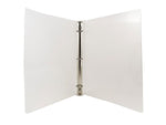 JAM Paper 1" 3-Ring Flexible Poly Binders, Clear (751T1CL)