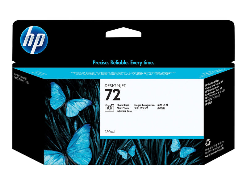 HP 72 Black Standard Yield Ink Cartridge  (C9370A)