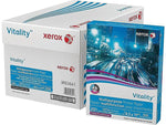 Xerox Vitality 8.5" x 11" 3-Hole Punched Multipurpose Paper, 20 lbs., 92 Brightness, 5000/Carton (3R2641)
