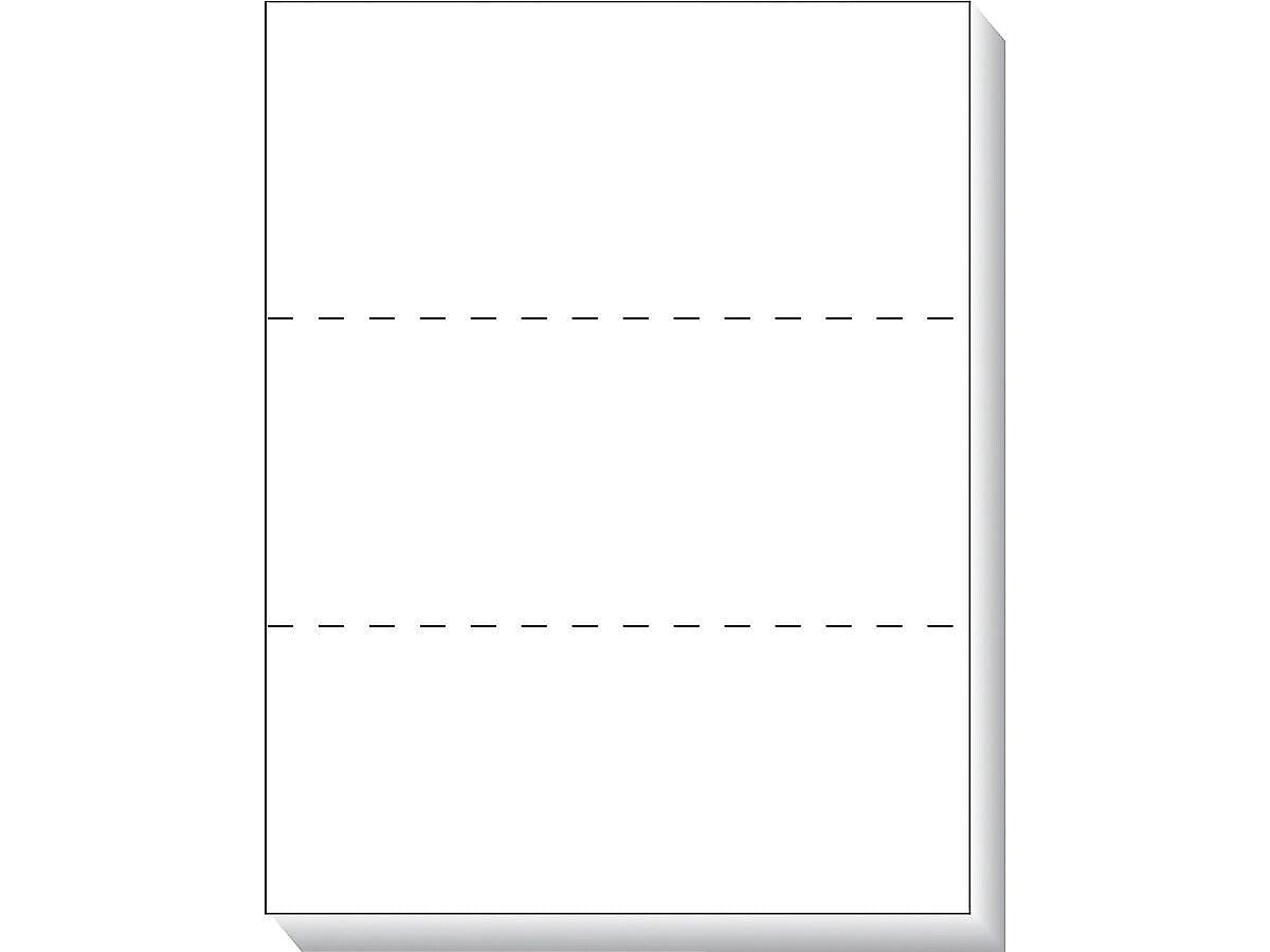 TOPS Laser Cut 8.5" x 11" Bond Paper, 20 lbs., 84 Brightness, 500/Ream (05030)