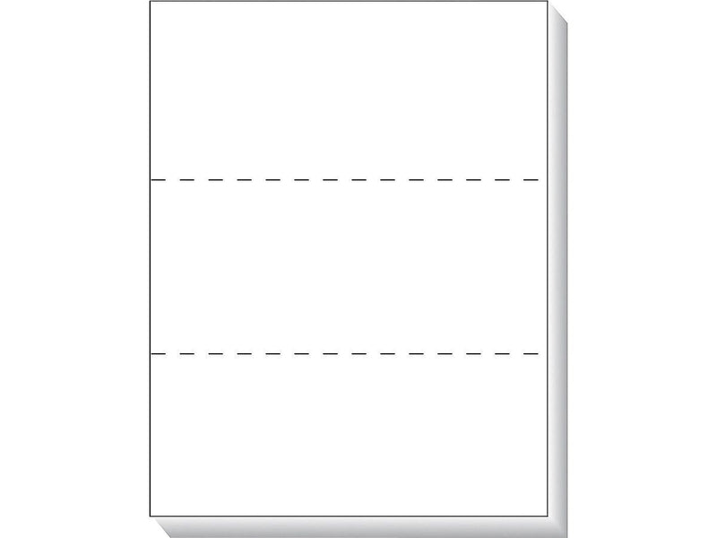 TOPS Laser Cut 8.5" x 11" Bond Paper, 20 lbs., 84 Brightness, 500/Ream (05030)