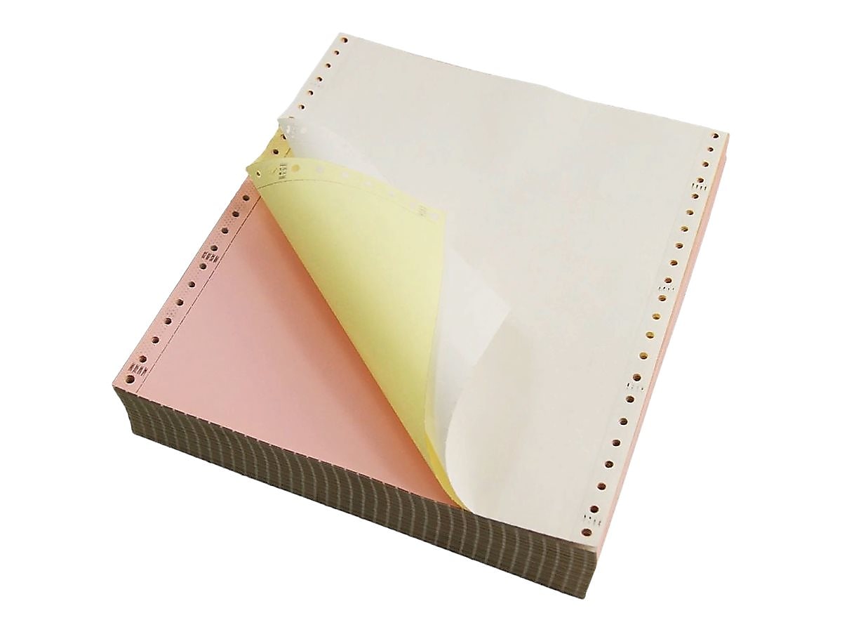 Staples 9.5" x 11" Carbonless Paper, 15 lbs, 100 Brightness, 1100/Carton (ST287219/287219)