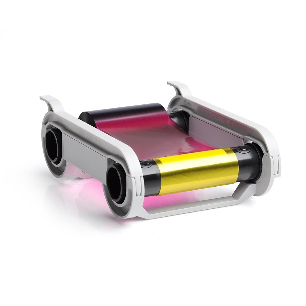 IDville ID Maker Primacy 2-Sided Printer Ribbon, 200 Prints, Full-Color/Black YMCKOK (134681531)