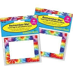 Barker Creek Self-adhesive Tie-Dye School Name Tags, 2.75" x 3.5", 90/Set (BC3745)