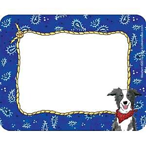 Barker Creek Self-adhesive Western School Name Tags, 2.75" x 3.5", 90/Set (BC3746)
